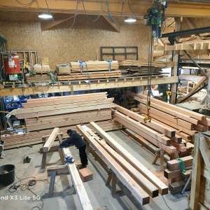 Taillage en cours dans nos ateliers