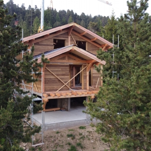 Hors d'eau en 5 jours pour un chalet sur bolquere de 140m2