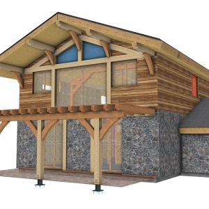Constructeur maison bois sur Font Romeu - Pyrénées Orientales