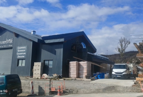 atelier de fabrication de chalet bois sur font romeu